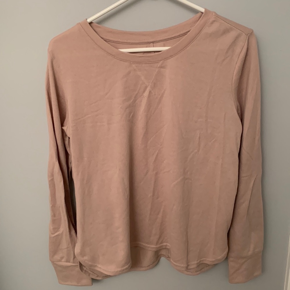 Light pink sweater/crewneck